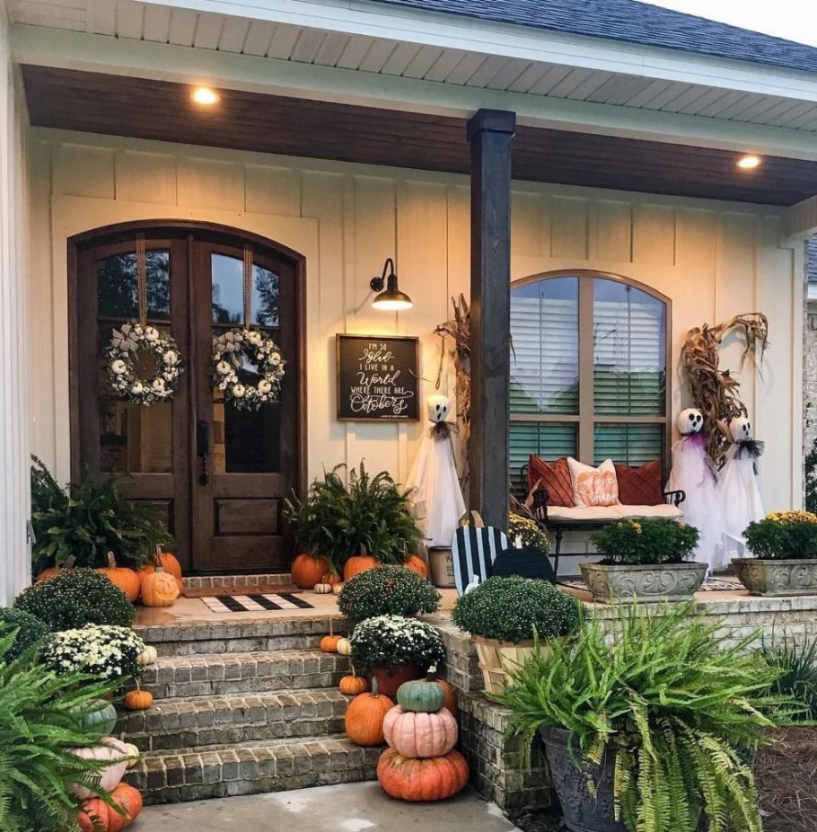 Украшение веранды