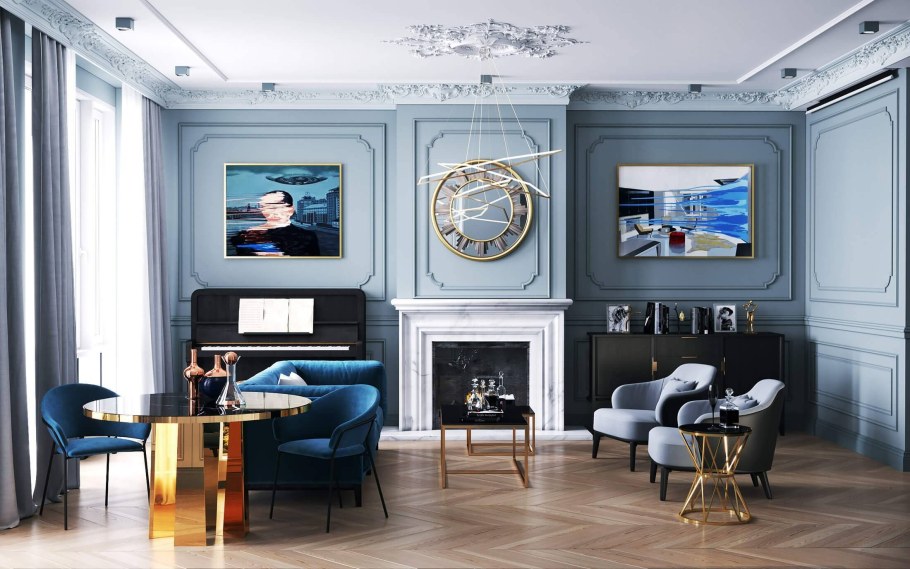 Гостиная Неоклассика