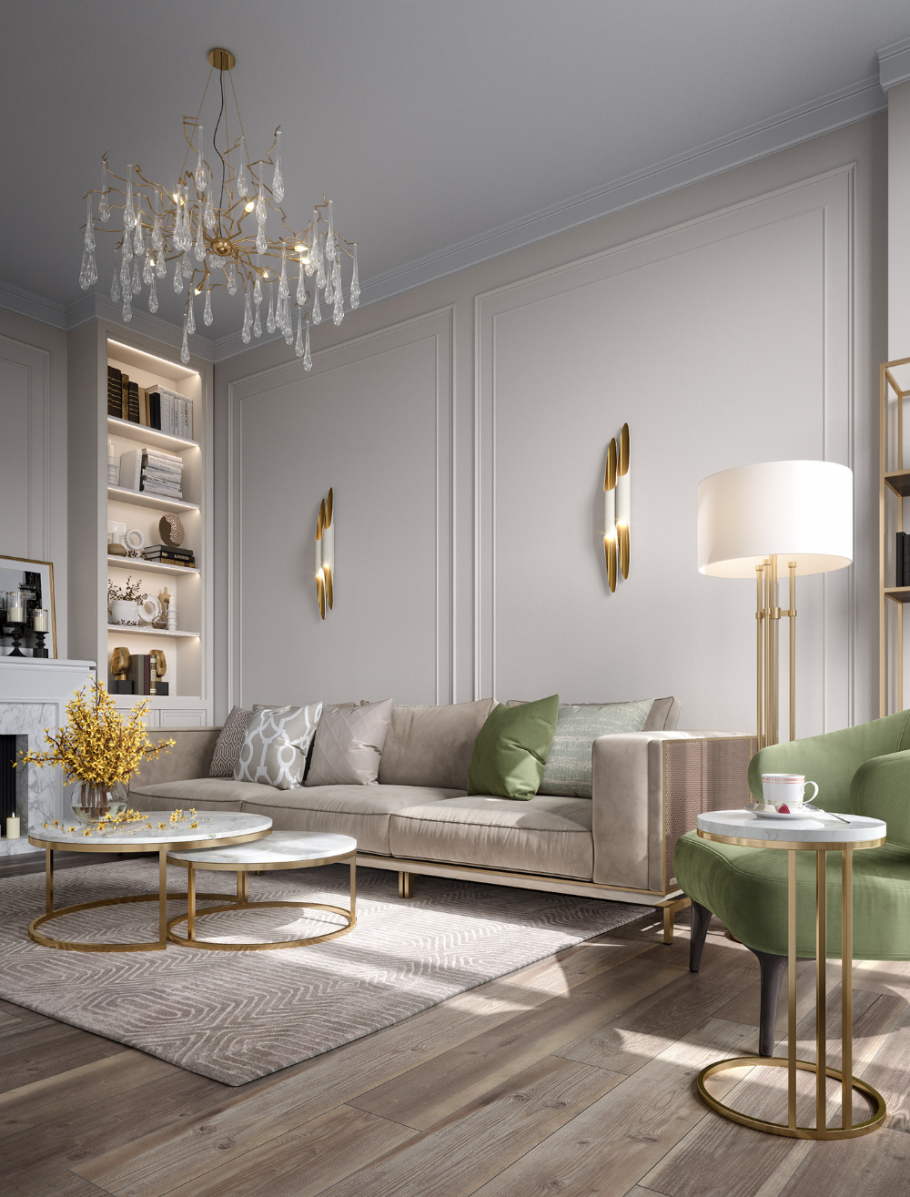 Стиль Неоклассика в интерьере