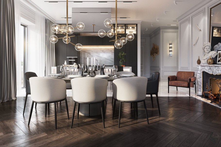 Люстра Eichholtz в интерьере