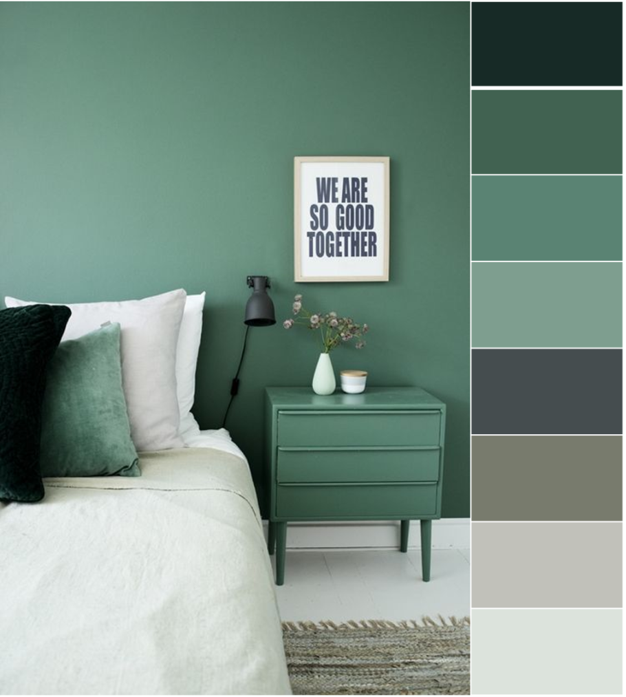 Изумрудные оттенки Dulux