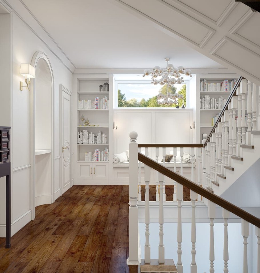 Лестница в американском стиле