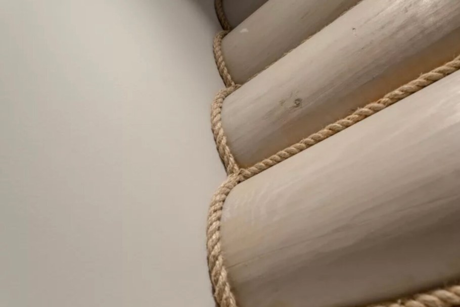 Отделка канатом