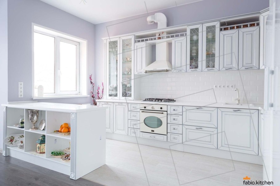 Стильные кухни Фабио Фьорд зеленый