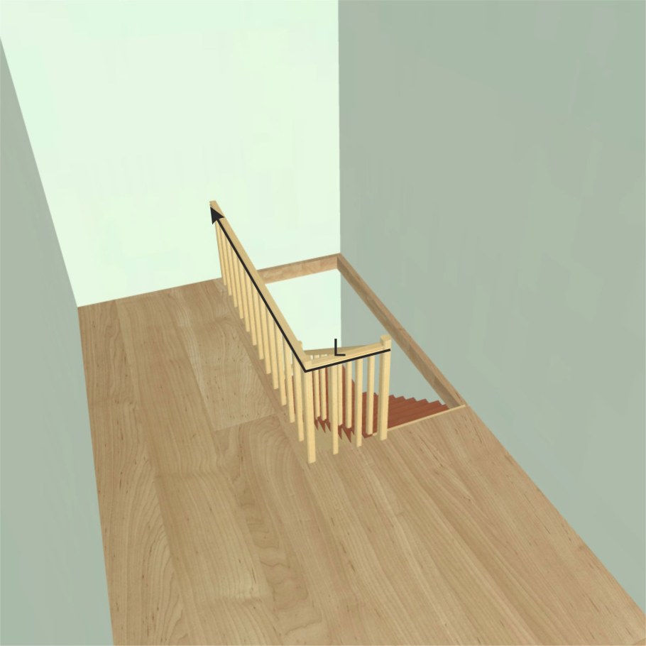 Лестничный проем на второй этаж