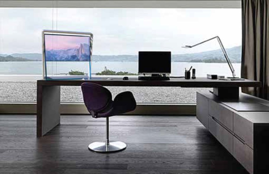 Минимализм в интерьере кабинета