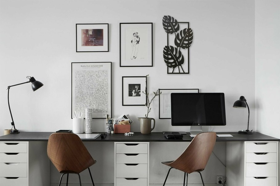 Минимализм в интерьере кабинета