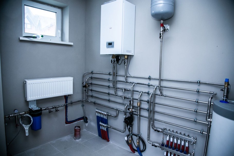 Монтаж отопления и водоснабжения