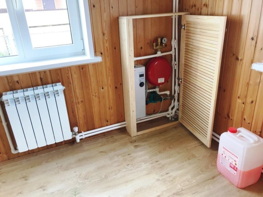 Электрокотёл для отопления частного дома 100м2 трехфазный