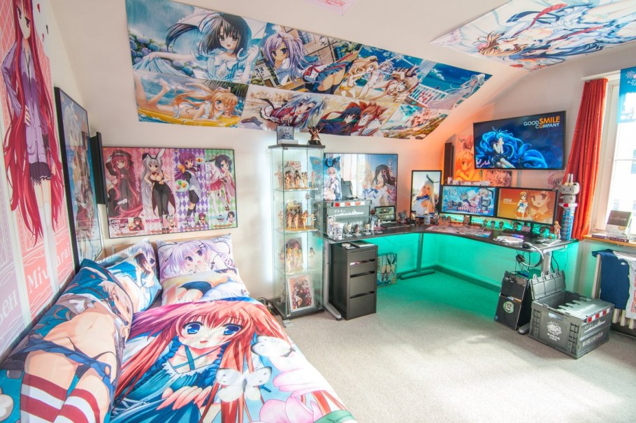 Комната в стиле аниме