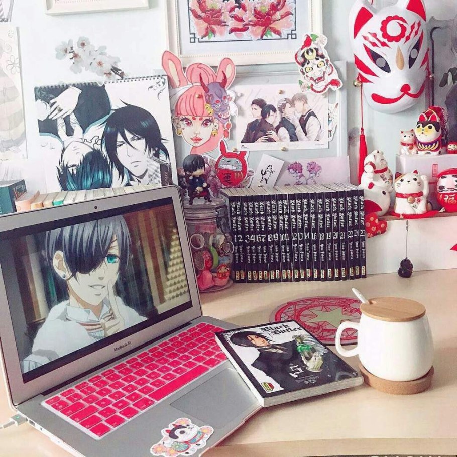 Комната подростка в стиле аниме