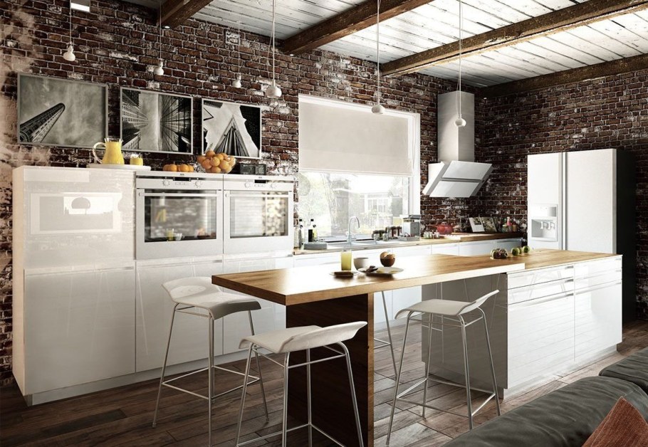 Кухня лофт ДСВ