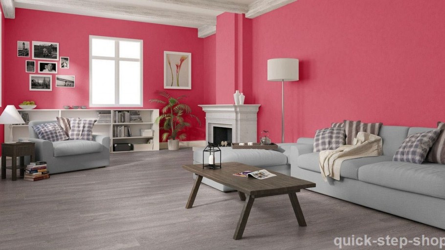 Дуб серый лакированный Квик степ