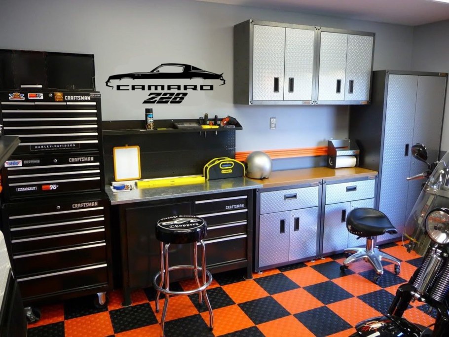 Кухня в стиле гараж