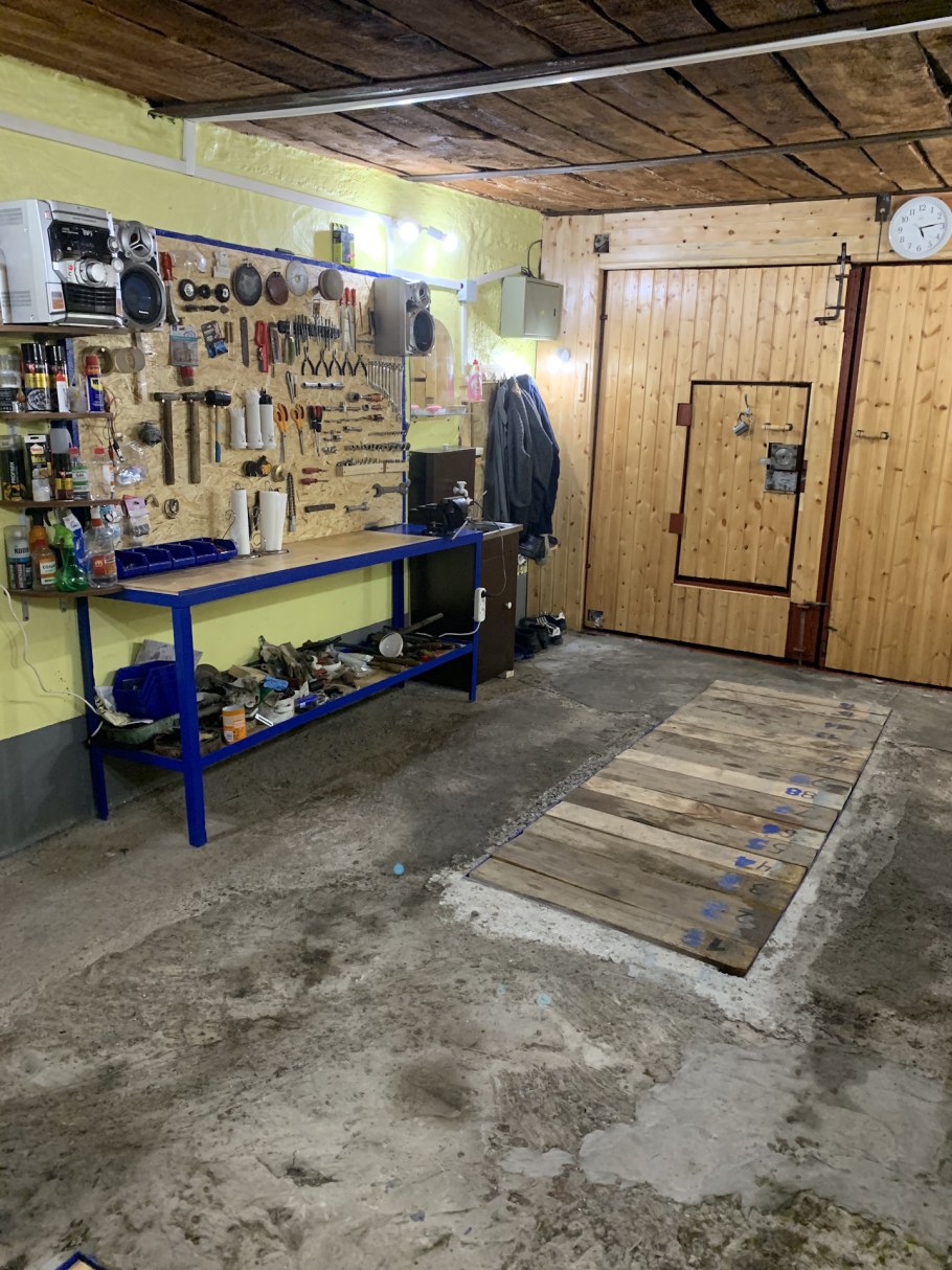 Интерьер гаража 6х4