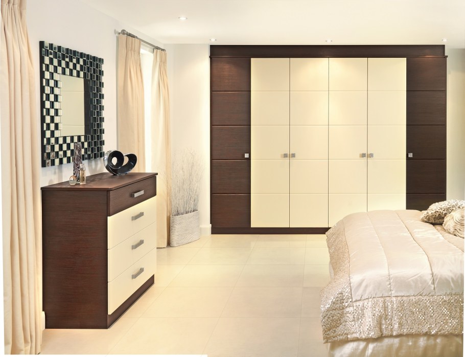 Шкаф цвет ваниль