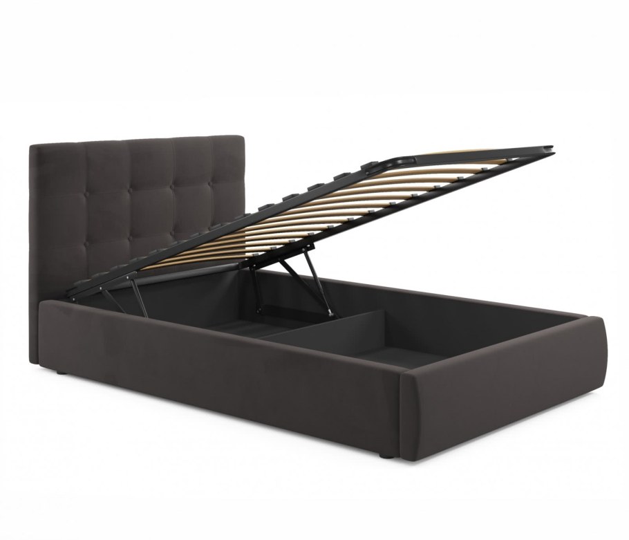 Кровать стандарт с подъемным механизмом 120 2000 бук дерево