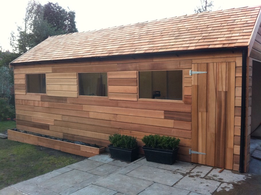 Отделка сарая