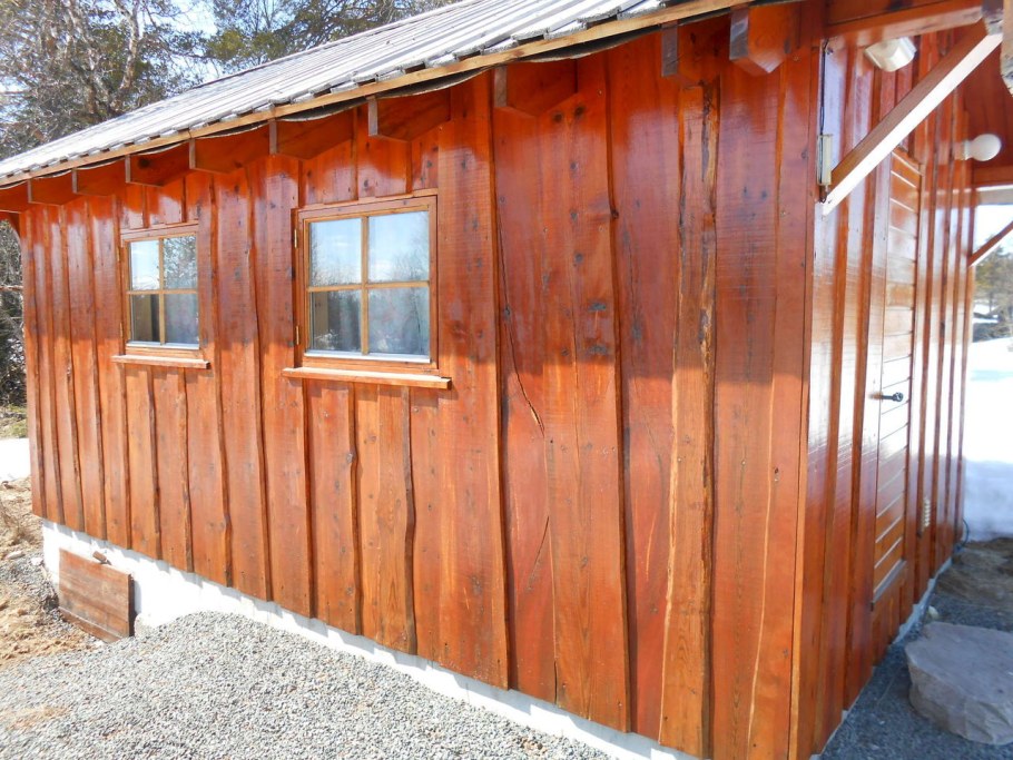 Отделка сарая