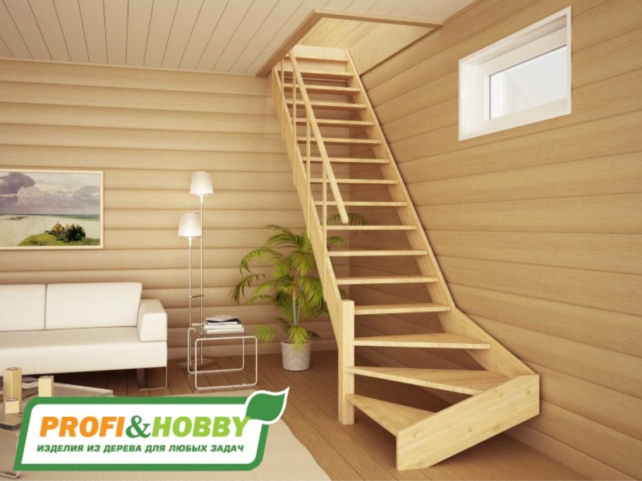 Лестница Фаворит ЛМП-11 правозаходная