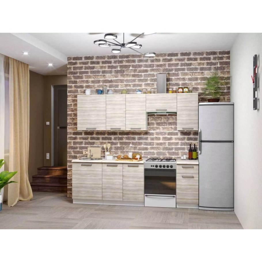 Кухня Лима ясень шимо светлый