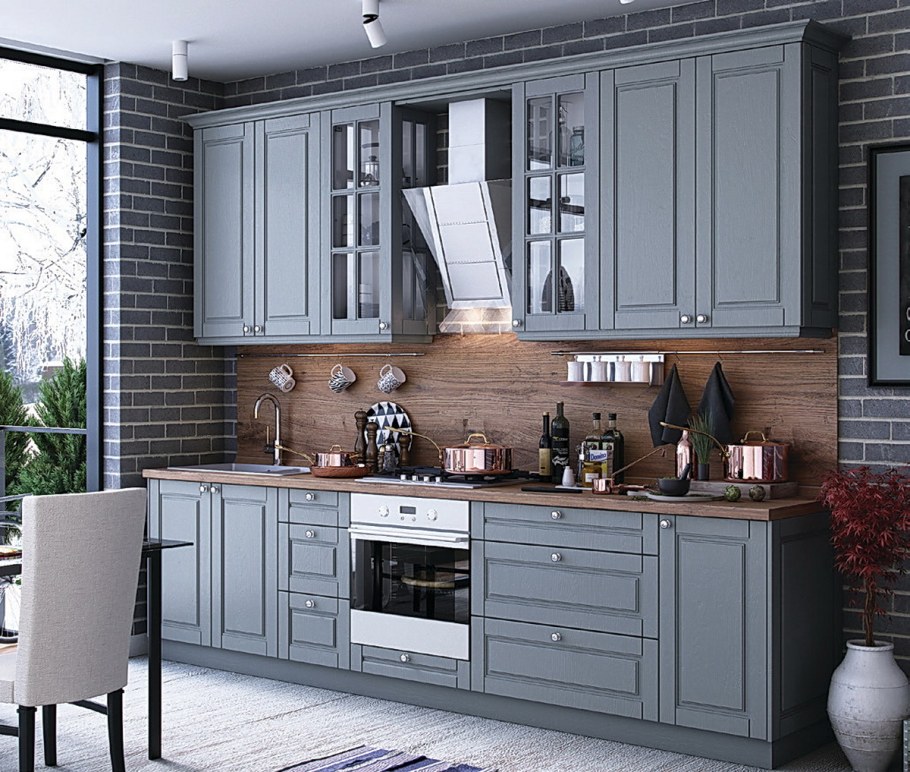 Модульная кухня Мокка Кашмир