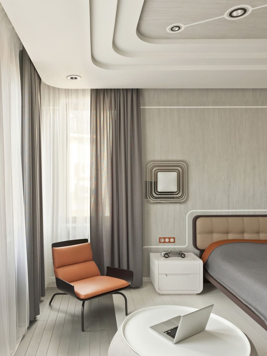 Гостиная в футуристическом стиле