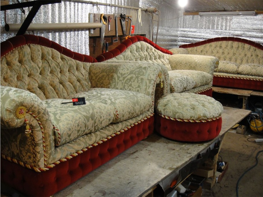 Обшивка мебели