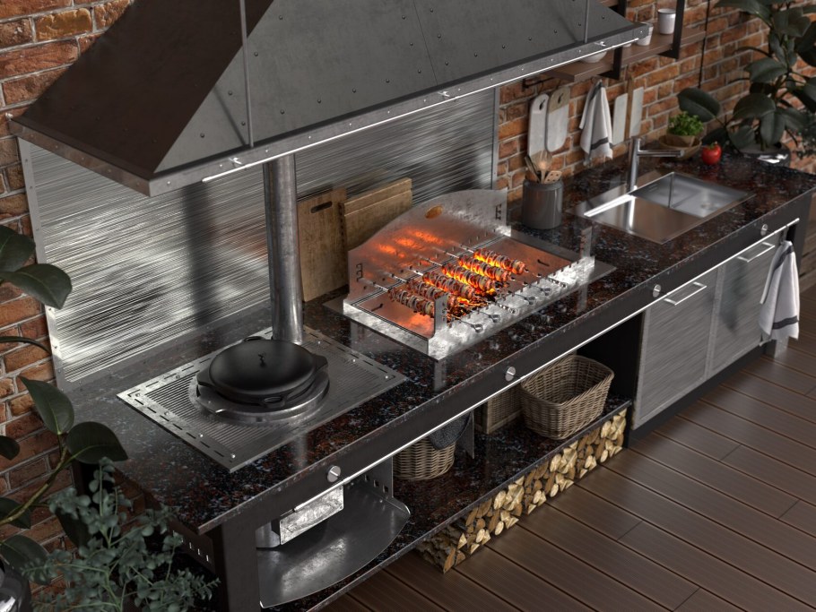 Гриль-мангал fog2000