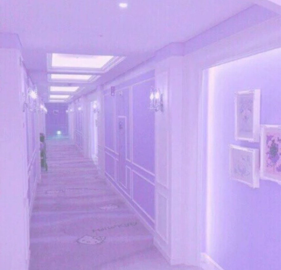 Эстетика нежно фиолетового цвета