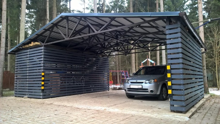 Навес гараж для автомобиля