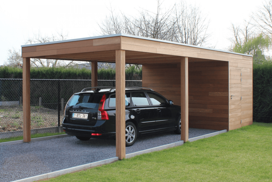 Навес гараж сарай 4х6