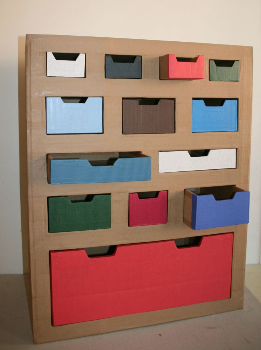 Мебель из картона