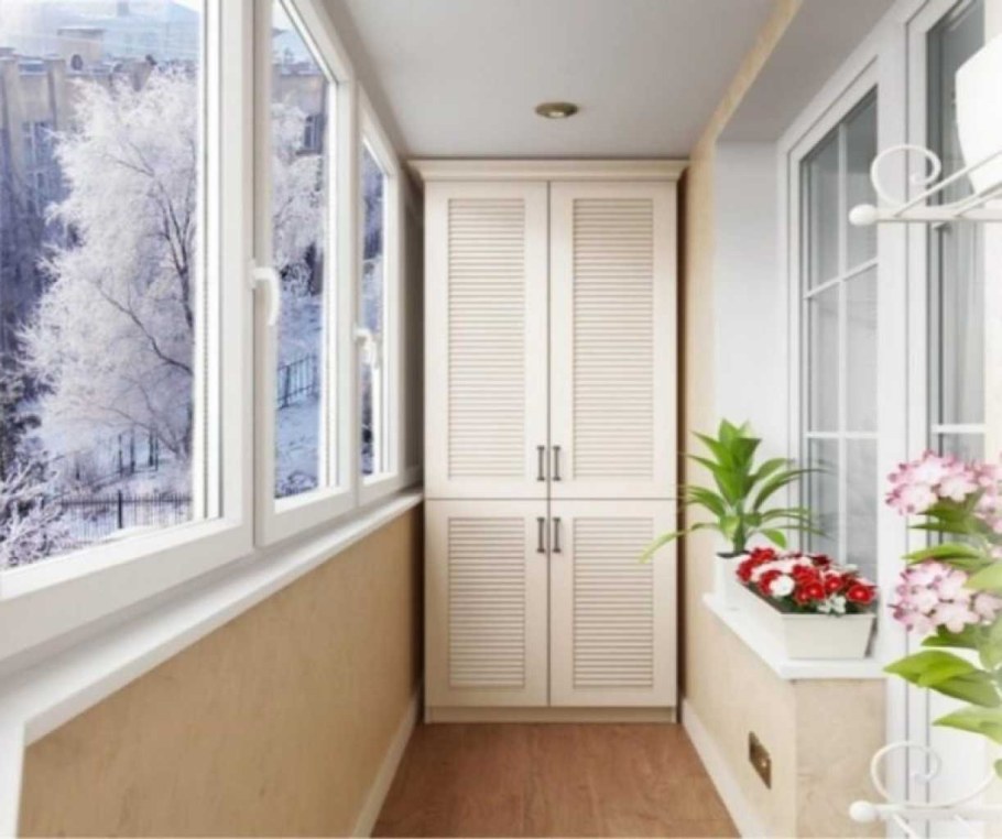 Облицовка балкона