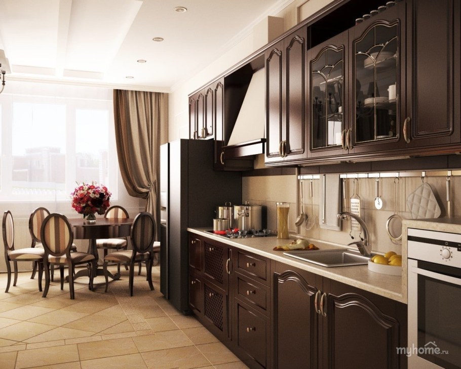 Кухня Неоклассика капучино