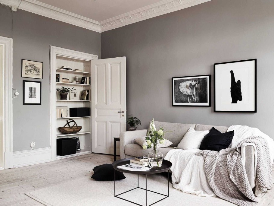 Монохромный интерьер