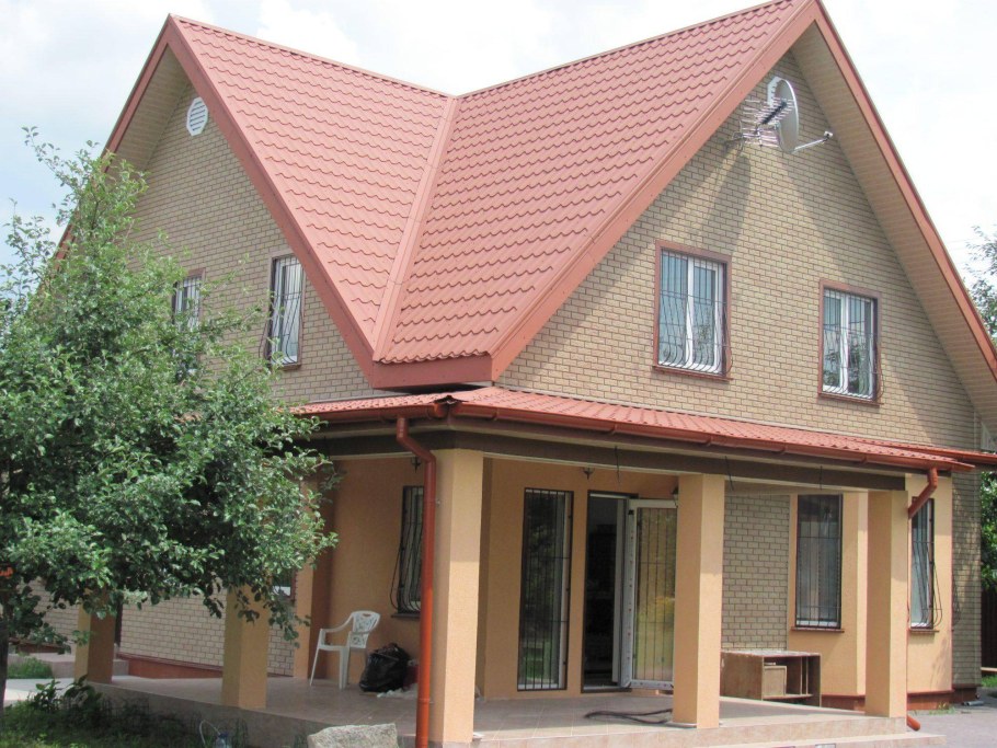 Многоскатная крыша