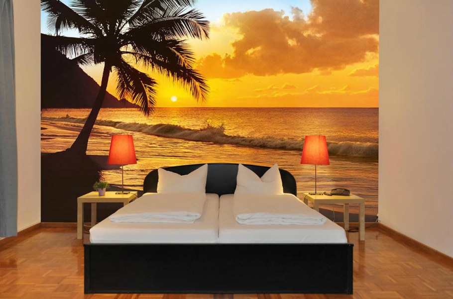 Красивые фотообои в спальню