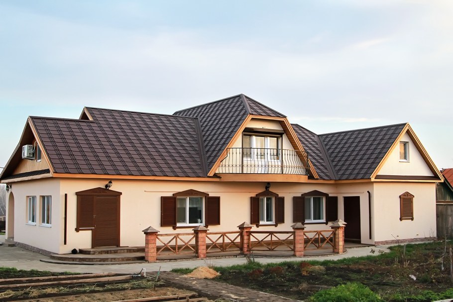 Кровля вальма металлочерепица