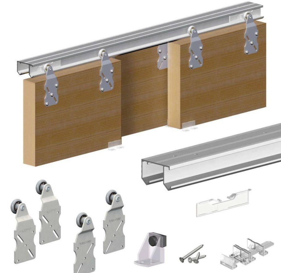 Комплект направляющих для раздвижной системы oneprs3