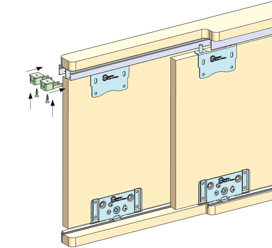 СКМ 80 нижняя направляющая