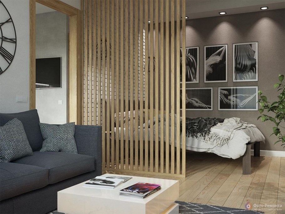 Рейки для перегородки для зонирования пространства