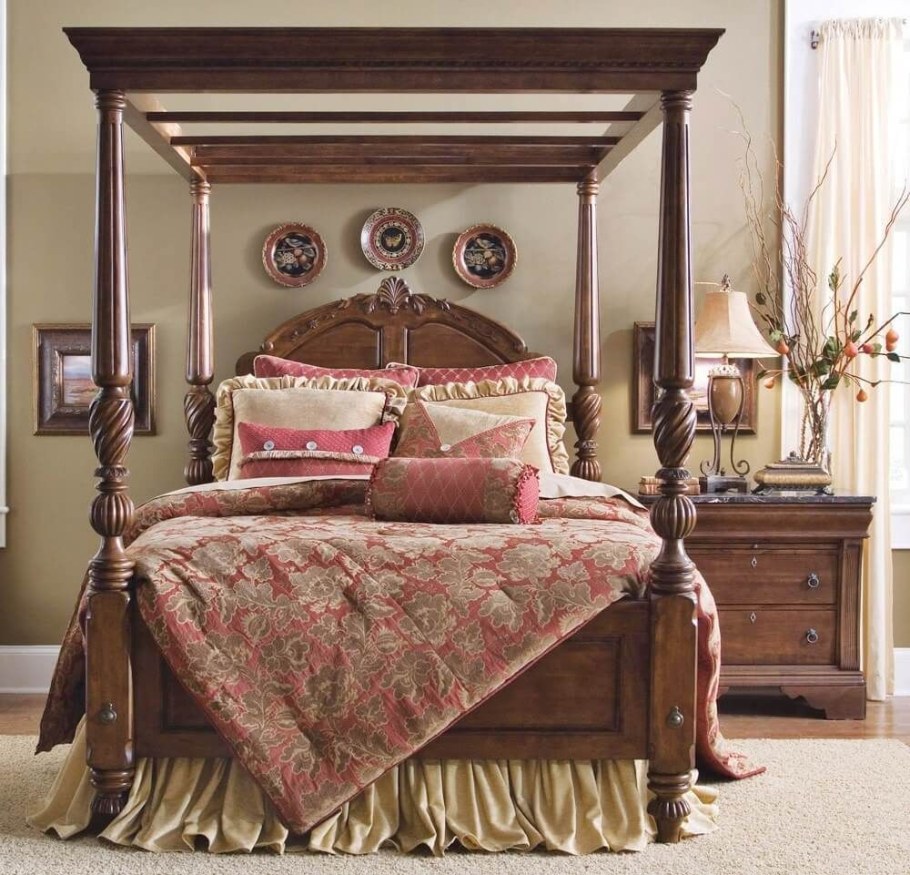 Спальня в английском стиле