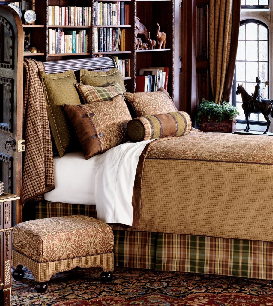 Спальня в британском стиле