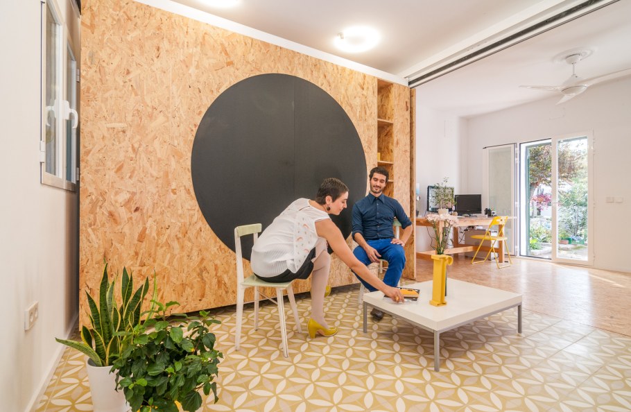 Интерьер из ОСБ плит