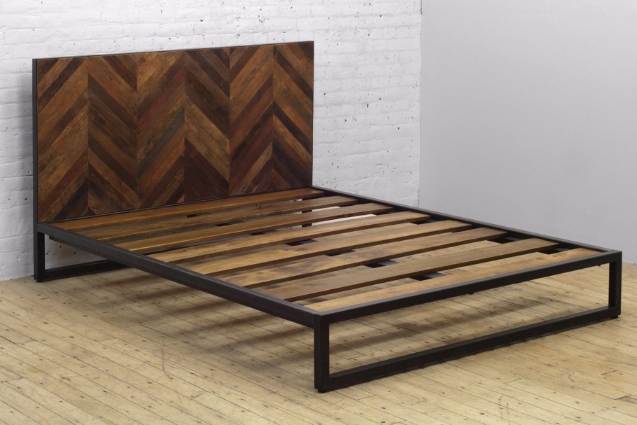 Кровать лофт металл дерево