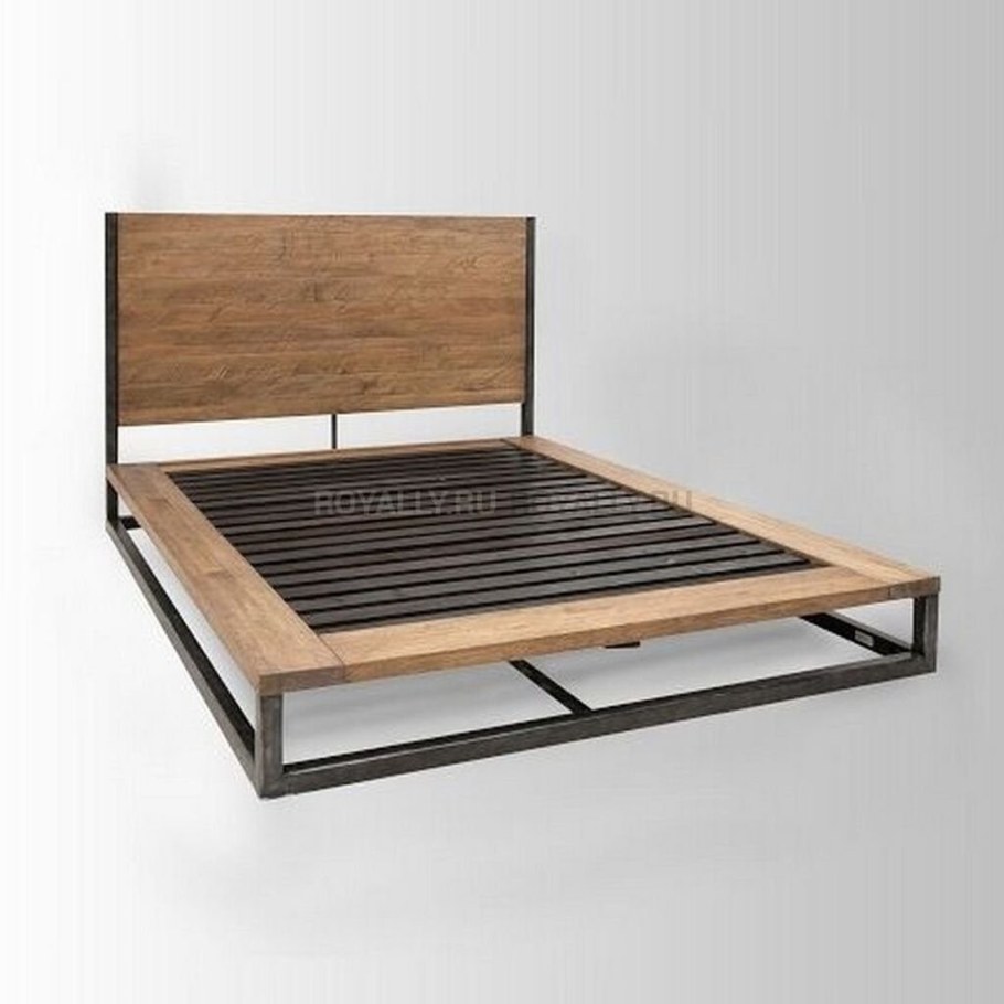 Кровать в стиле лофт металл