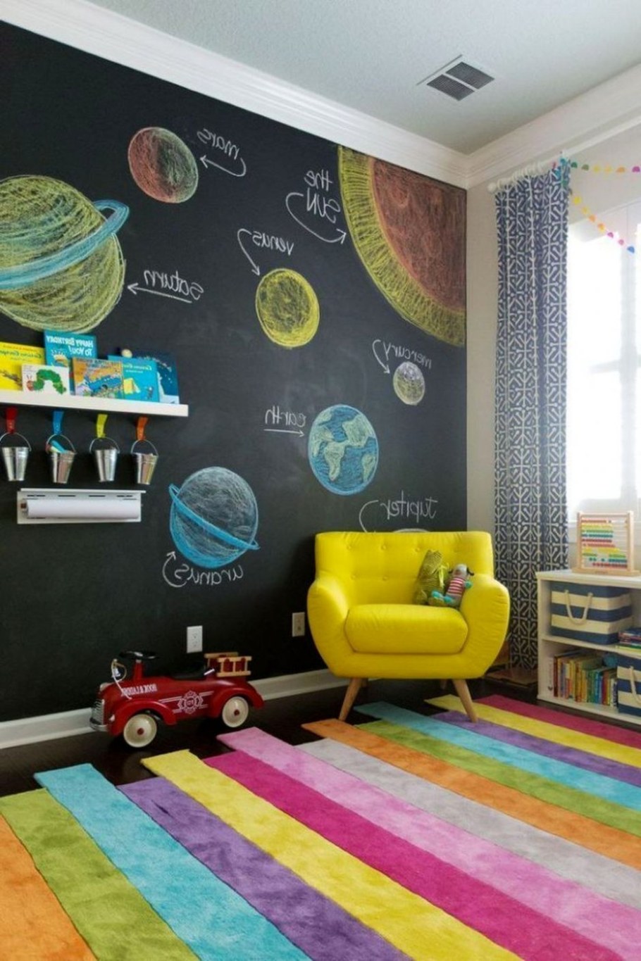 Идеи покраски стен в детской