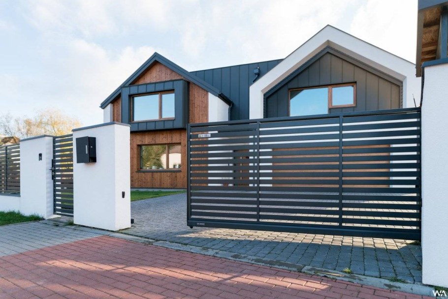 Забор ранчо ворота откатные