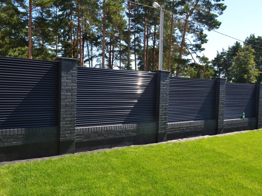 Забор жалюзи Твинго